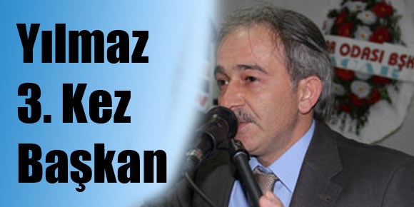 Enver Yılmaz 3. defa başkan