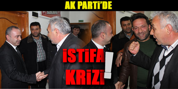 AK Parti’de istifa krizi…