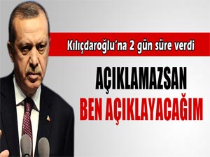 Başbakan Erdoğan’dan Kemal Kılıçdaroğlu’na hodri meydan