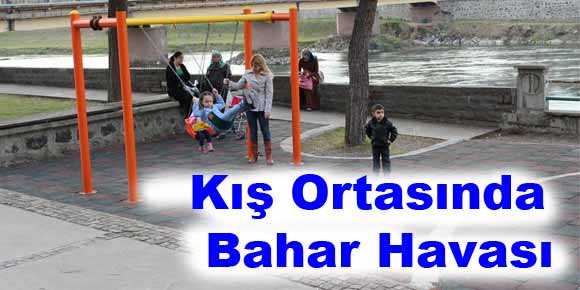 Kış ortasında bahar havası