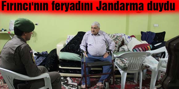 Fırıncının feryadını Jandarma duydu