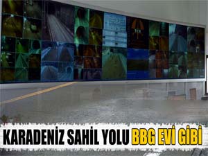 Karadeniz Sahil Yolu BBG evi gibi