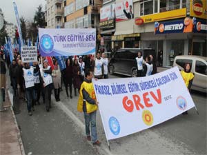 Samsun’da ‘Meb Yasa Tasarısı’na Protesto