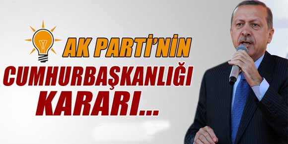 Başbakan Erdoğan: Partimiz bir karara varmış değil
