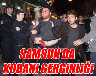 Samsun’da Kobani Gerginliği: 5 Gözaltı