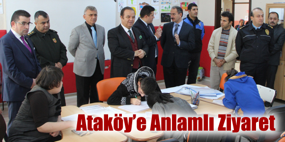 Ataköy’e Anlamlı Ziyaret