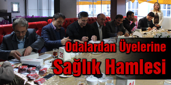 Odalardan Üyelerine Sağlık Hamlesi