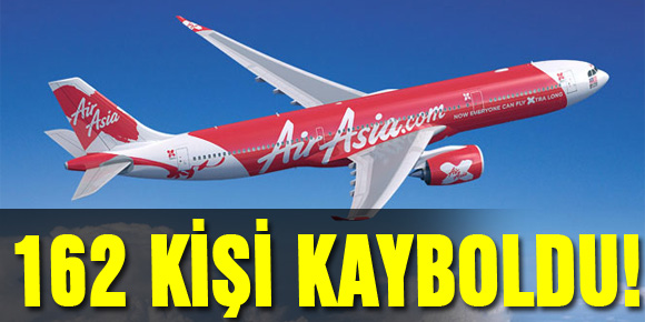 AirAsia uçağı havada kayboldu