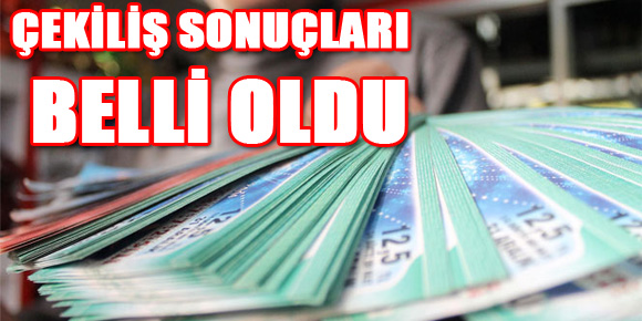 Milli Piyango yılbaşı çekilişi 2015 sonuçları belli oldu