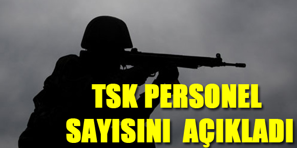 TSK personel sayısını açıkladı