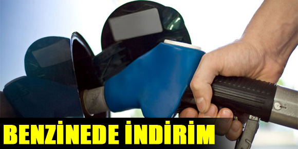 Benzinde indirim