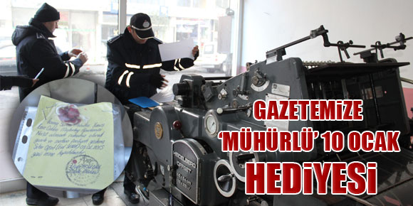 Basın Mühürlendi!