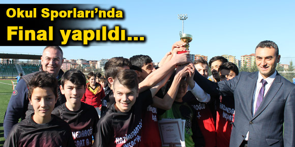 Okul Sporları’nda Final yapıldı…