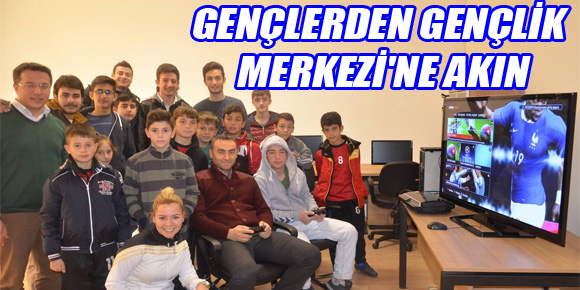 GENÇLERDEN GENÇLİK MERKEZİNE AKIN