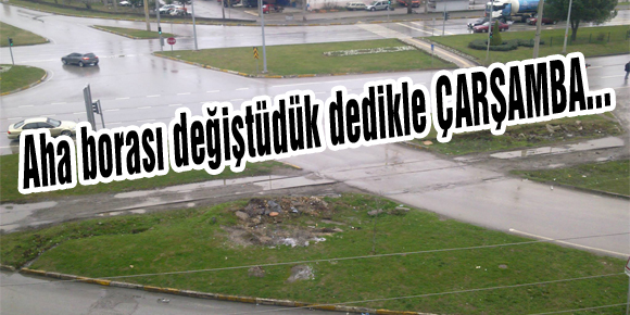 Aha borası değiştüdük dedikle ÇARŞAMBA...