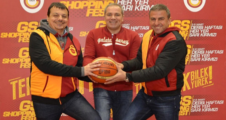 Derbi maçlar öncesi Galatasaray hocaları bir arada