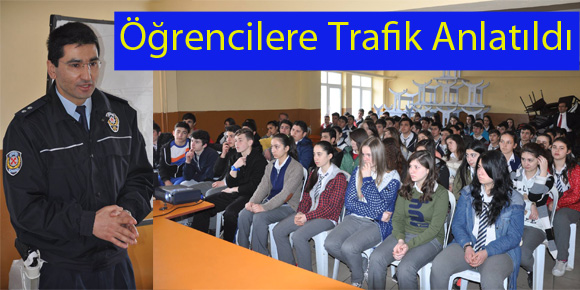 Öğrencilere Trafik Anlatıldı