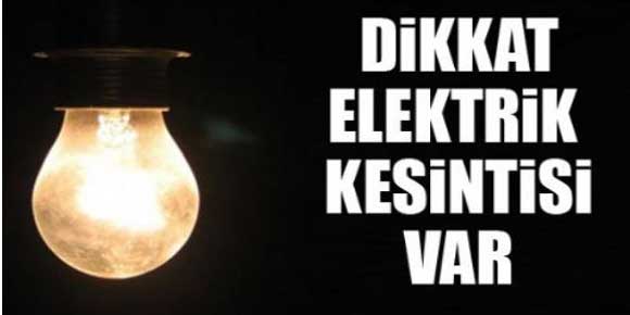 YEDAŞ’TAN ELEKTRİK KESİNTİSİ AÇIKLAMASI