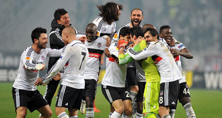 Beşiktaş çeyrek final aşkına!