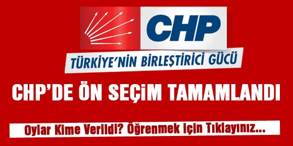 CHP’de Ön Seçim Gerçekleştirildi