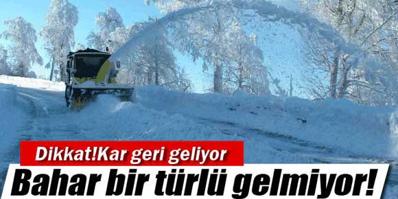 Meteorolojiden kar uyarısı!