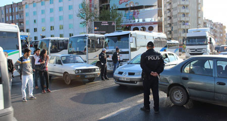 Adıyaman’da minibüs hattı eylemi