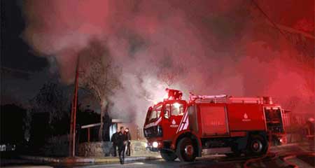 İstanbulda korkutan yangın