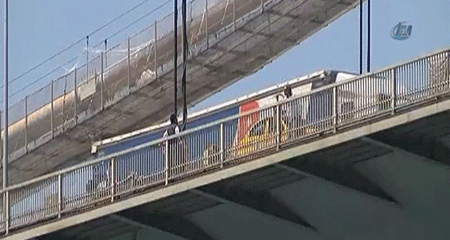 İstanbul trafiğinde zor anlar