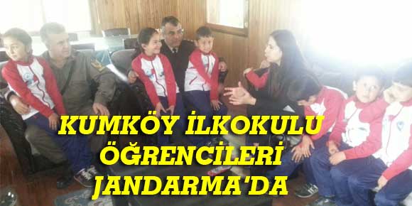 KUMKÖY İLKOKULU ÖĞRENCİLERİ JANDARMA’DA