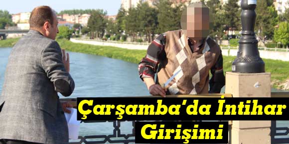 Çarşamba’da İntihar Girişimi