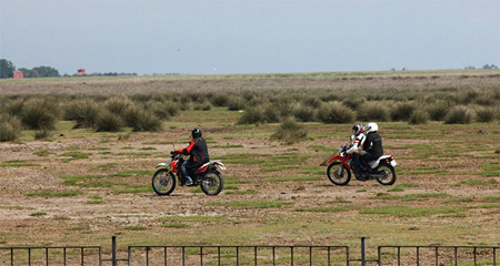 Kızılırmak Deltasında motocross yapılmasına tepki