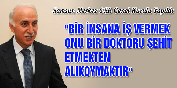 Vali Şahin: Bir İnsana İş Vermek Onu Bir Doktoru Şehit Etmekten Alıkoymaktır