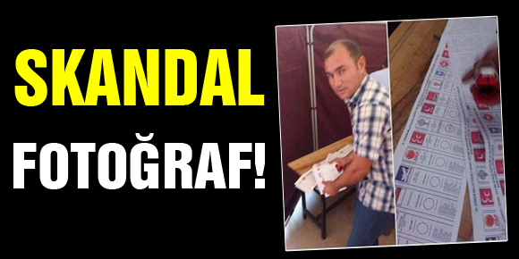 Skandal fotoğraf!