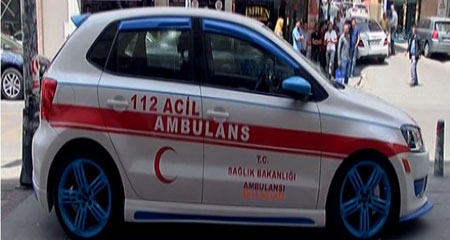 Sahte ambulans ihbarı polisi alarma geçirdi