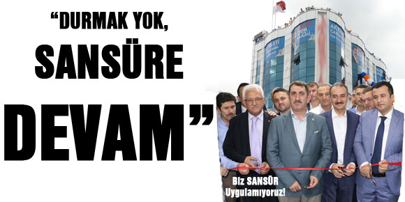 AKP sansürden vazgeçmiyor!