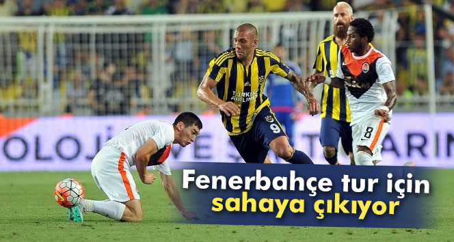 Fenerbahçe tur için sahaya çıkıyor