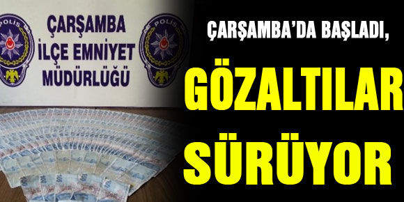 Çarşambada başladı, Malatyada sürüyor!SAHTE PARAYA 11 GÖZALTI!