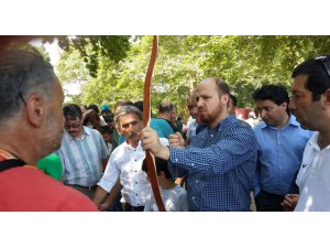 Bilal Erdoğan okçuluk festivaline katıldı