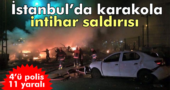 Sultanbeylide karakola bombalı saldırı