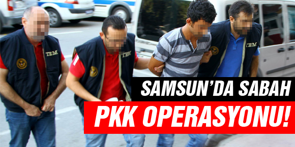 Samsun’da Terör Operasyonu: 7 Gözaltı