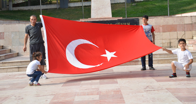 Tek kişilik terörü protesto eylemi