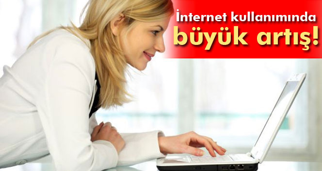 Türkiyede internet kullanım oranı yüzde 56 oldu