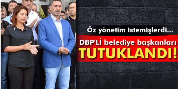 Diyarbakır’da DBPLİ eş başkanlar tutuklandı