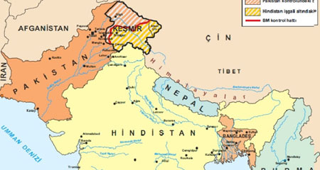 Hindistan ve Pakistan sınırında çatışma:2 ölü