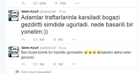 Fenerbahçe yöneticisi: Ben böyle komik transfer görmedim
