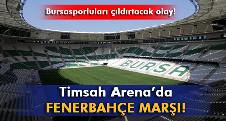 Timsah Arenada Fenerbahçe marşı