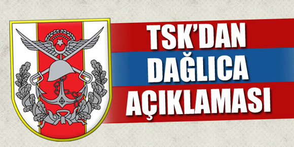 TSKdan Dağlıca açıklaması