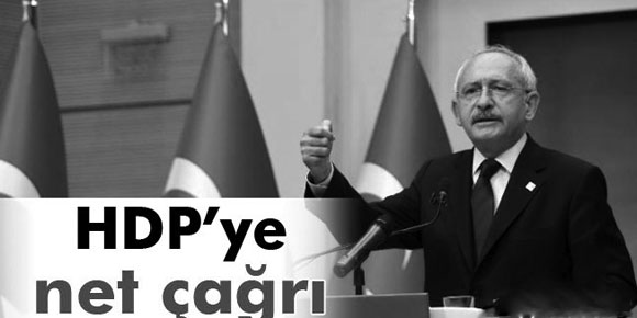 Kılıçdaroğlu HDP’ye çağrıda bulundu