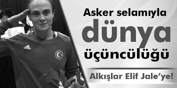 Elif Jale Yeşilırmak dünya üçüncüsü