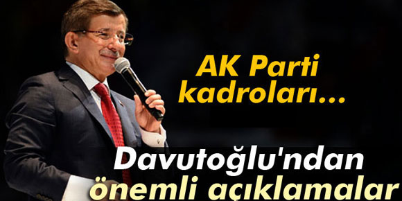 Davutoğlundan önemli açıklamalar